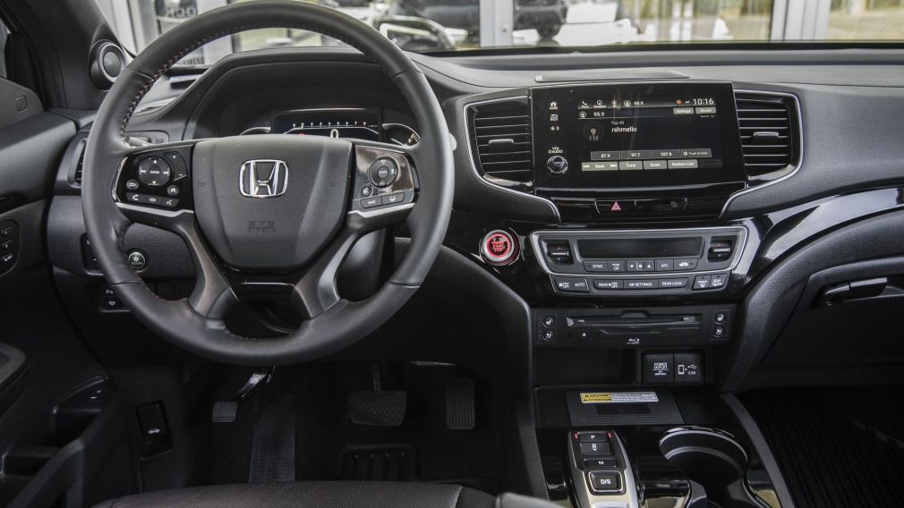 2019 Honda Pilot Black Edition AWD, DVD, CUIR, TOIT, BAS KM, AUBAIN #9