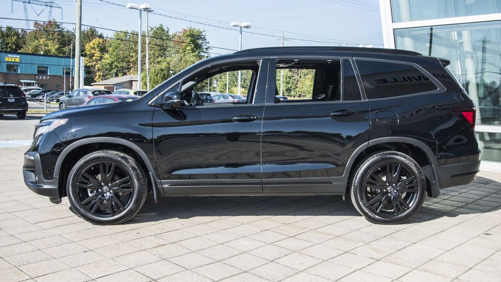 2019 Honda Pilot Black Edition AWD, DVD, CUIR, TOIT, BAS KM, AUBAIN #4