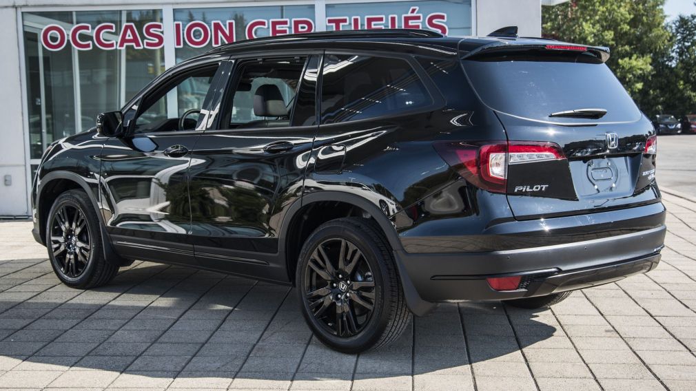 2019 Honda Pilot Black Edition AWD, DVD, CUIR, TOIT, BAS KM, AUBAIN #5