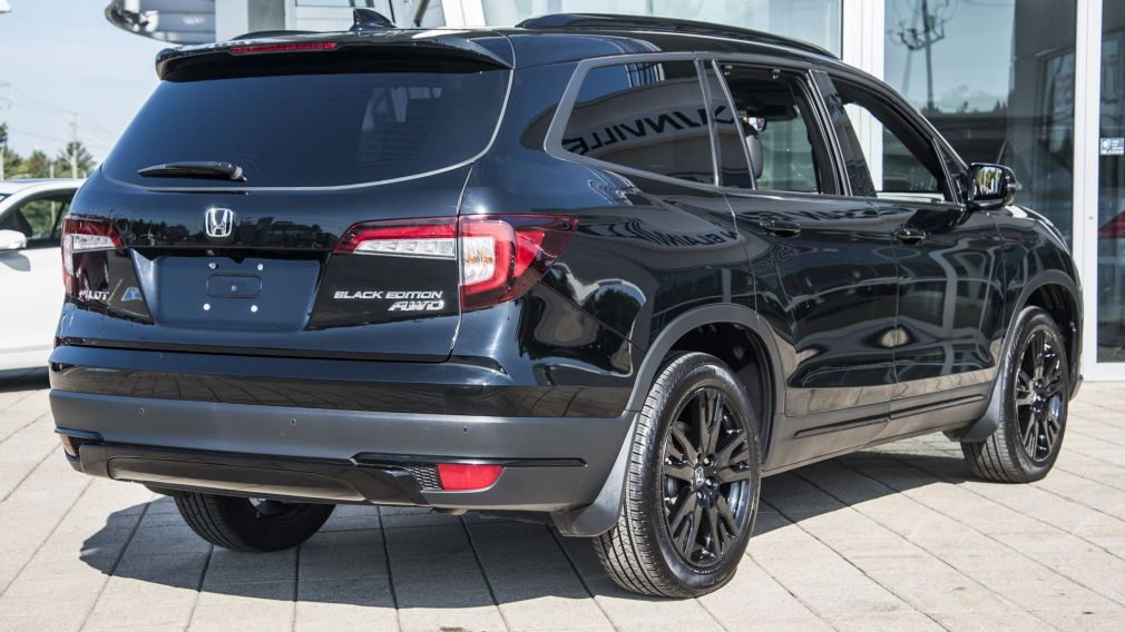 2019 Honda Pilot Black Edition AWD, DVD, CUIR, TOIT, BAS KM, AUBAIN #7