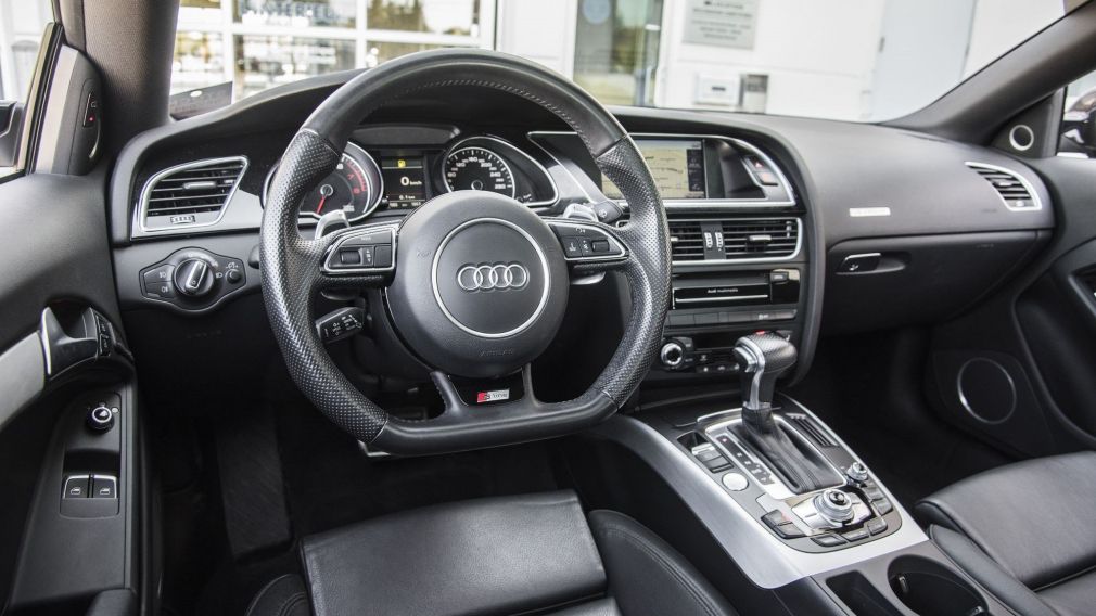 2016 Audi A5 TECHNIK PLUS, AWD, CUIR, TOIT, PROPRE, AUBAINE !!! #8