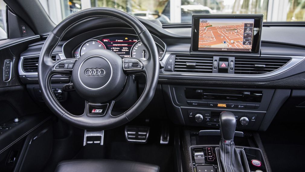 2016 Audi S7 CUIR, TOIT, 420 HP, V8 TURBO, GPS, AUBAINE!!! #9