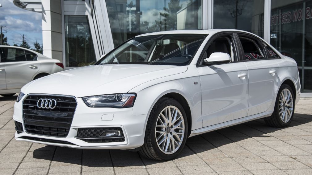 2016 Audi A4 Komfort plus, AWD, CUIR, TOIT, BAS KM, AUBAINE!!! #3