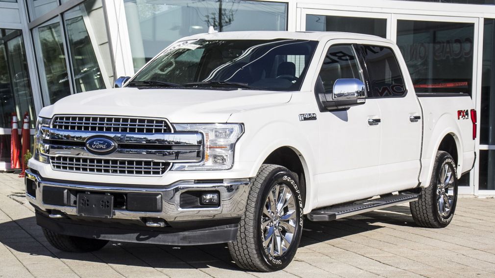 2018 Ford F150 LARIAT 4X4, CUIR, TOIT PANO, GPS, AUBAINE !!! #2