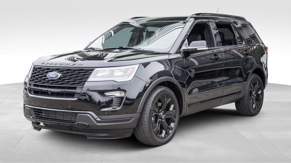 2019 Ford Explorer Sport AWD, CUIR, TOIT PANO, GPS, 7 PASSAGERS!!!! #2