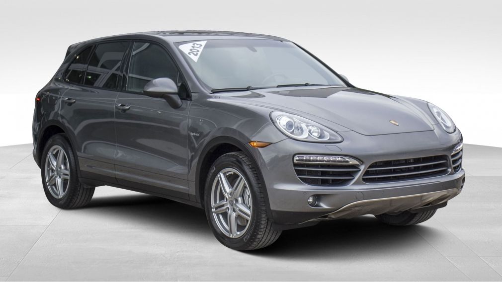 2013 Porsche Cayenne S Hybrid AWD, CUIR, TOIT, GPS, 380HP, BAS KM, RARE #0