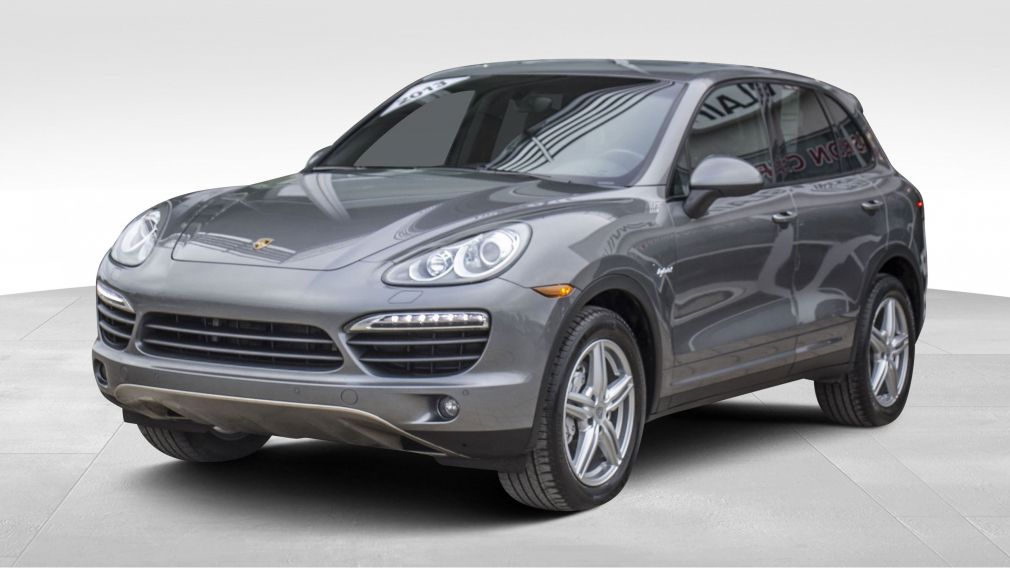 2013 Porsche Cayenne S Hybrid AWD, CUIR, TOIT, GPS, 380HP, BAS KM, RARE #2