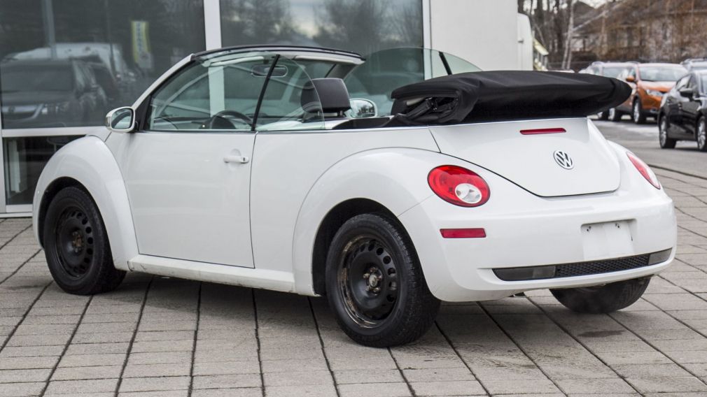 2010 Volkswagen New Beetle COMFORTLINE CABRIOLET, CUIR, 1 PROPRIO, 8 PNEUS ! #6