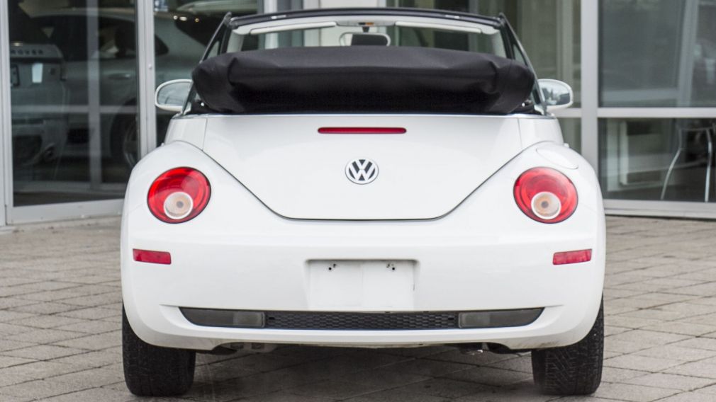 2010 Volkswagen New Beetle COMFORTLINE CABRIOLET, CUIR, 1 PROPRIO, 8 PNEUS ! #8