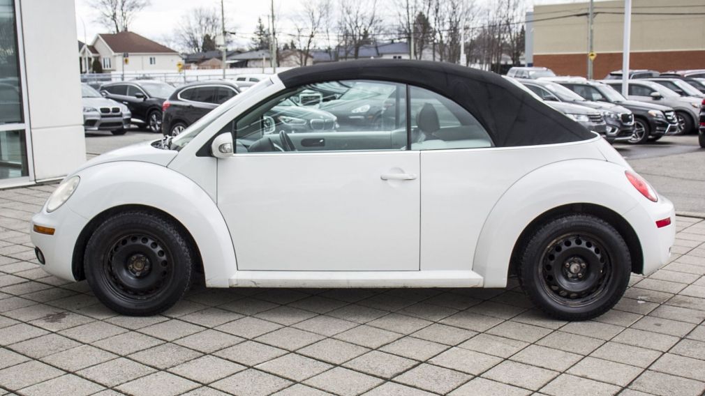 2010 Volkswagen New Beetle COMFORTLINE CABRIOLET, CUIR, 1 PROPRIO, 8 PNEUS ! #5