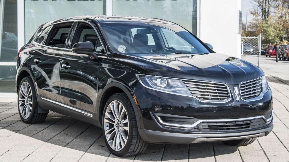 2016 Lincoln MKX RESERVE AWD, CUIR, TOIT PANO, GPS, BAS KM !!! #0