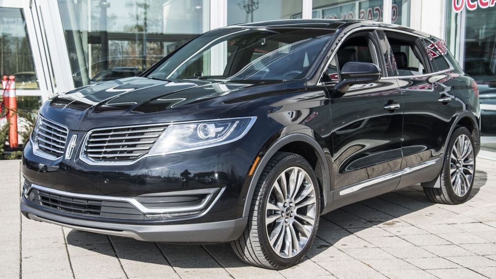 2016 Lincoln MKX RESERVE AWD, CUIR, TOIT PANO, GPS, BAS KM !!! #3