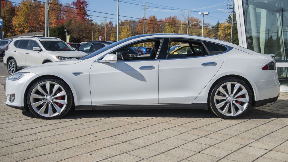 2014 Tesla Model S P85D, AWD, LONG RANGE, CUIR, TOIT, COMME NEUF!! #4