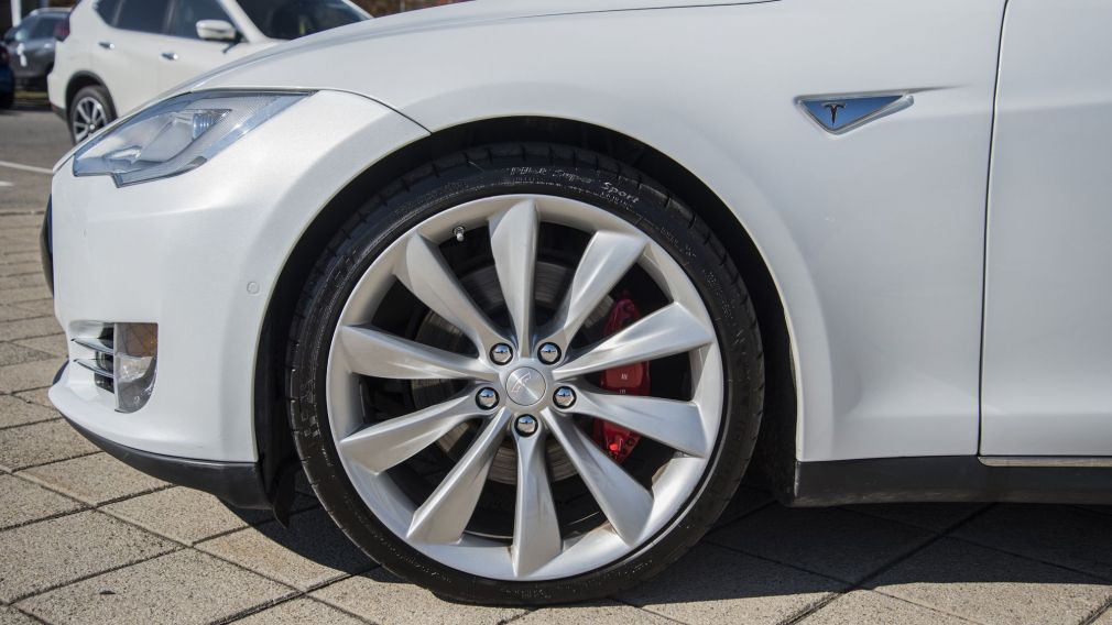 2014 Tesla Model S P85D, AWD, LONG RANGE, CUIR, TOIT, COMME NEUF!! #32