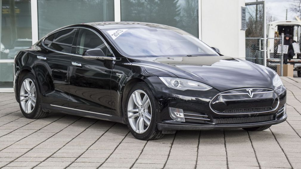 2013 Tesla Model S 100% ELECTRIQUE, CUIR, TOIT OUVRANT, AUBAINE !!! #0