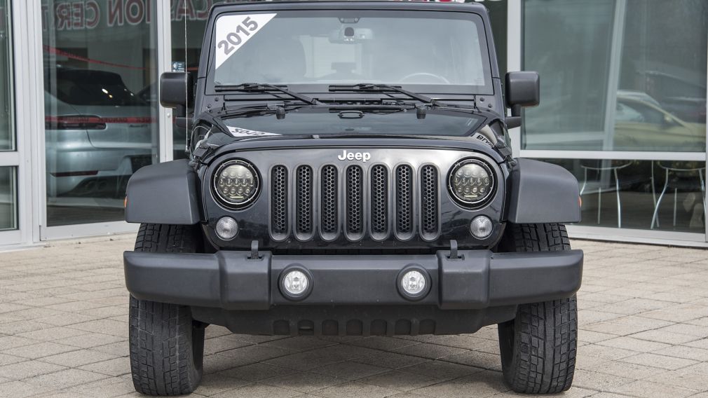 2015 Jeep Wrangler Unlimited Sport 4X4, 2 TOIT, 8 PNEUS, TRÈS PROPRE, AUBAINE!! #2