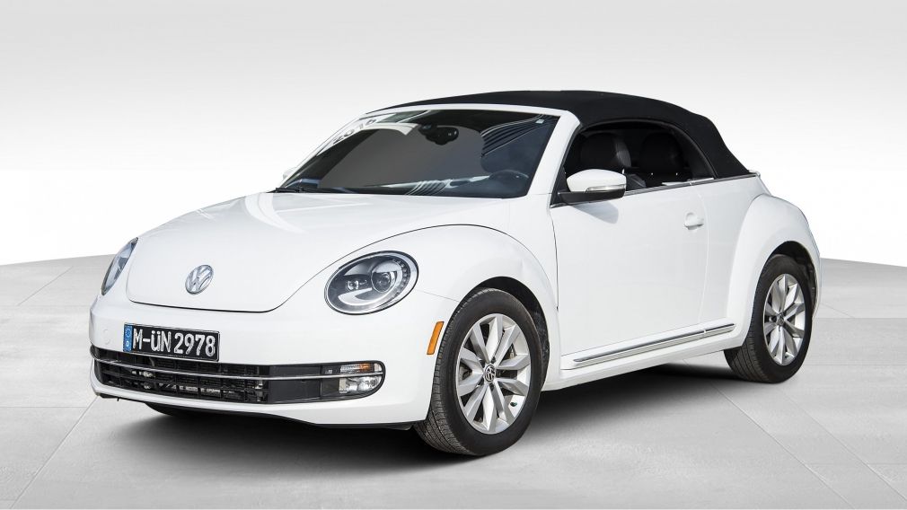 2016 Volkswagen BEETLE Comfortline, CONVERTIBLE, CUIR, CAM RECUL, AUBAINE #3