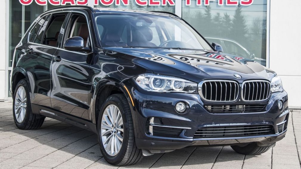 2015 BMW X5 XDRIVE 35i, 7 PASSAGERS, CUIR, TOIT, GPS, RARE !!! #0