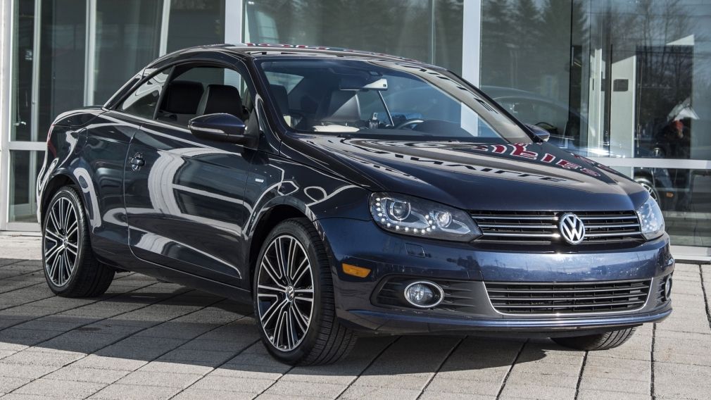 2015 Volkswagen EOS Wolfsburg Edition, CONVERTIBLE, CUIR, TRÈS PROPRE #0