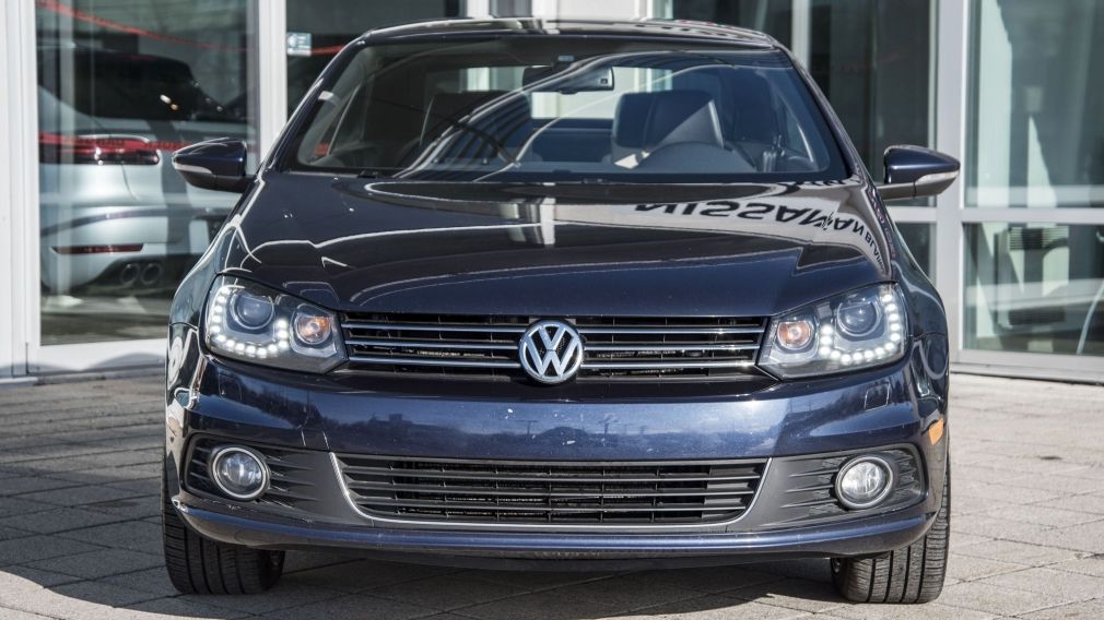 2015 Volkswagen EOS Wolfsburg Edition, CONVERTIBLE, CUIR, TRÈS PROPRE #2
