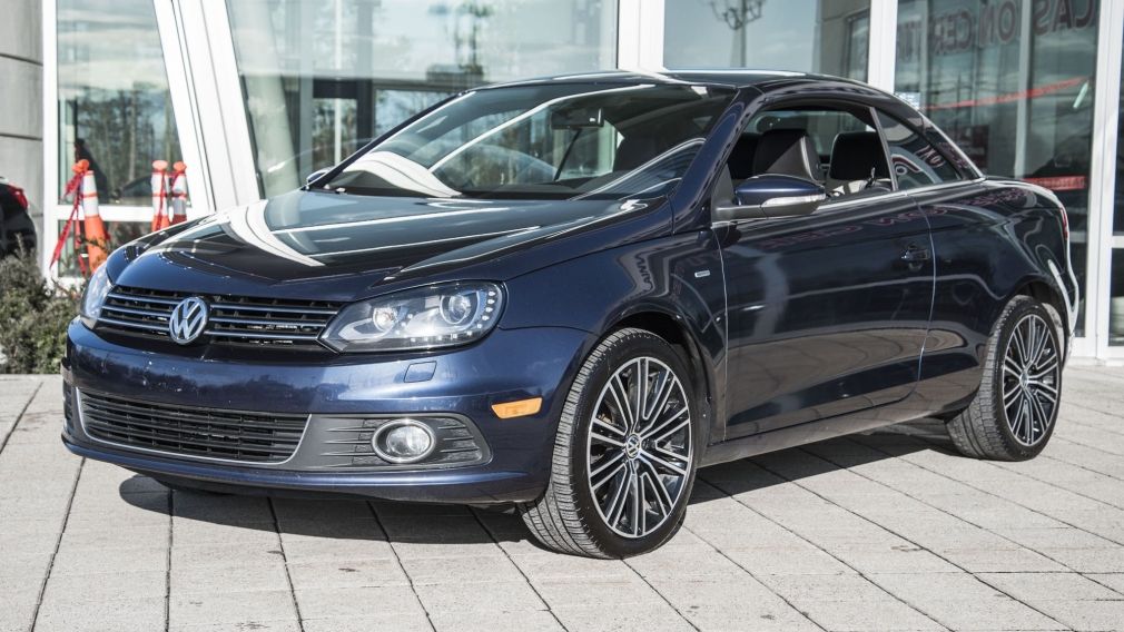 2015 Volkswagen EOS Wolfsburg Edition, CONVERTIBLE, CUIR, TRÈS PROPRE #3