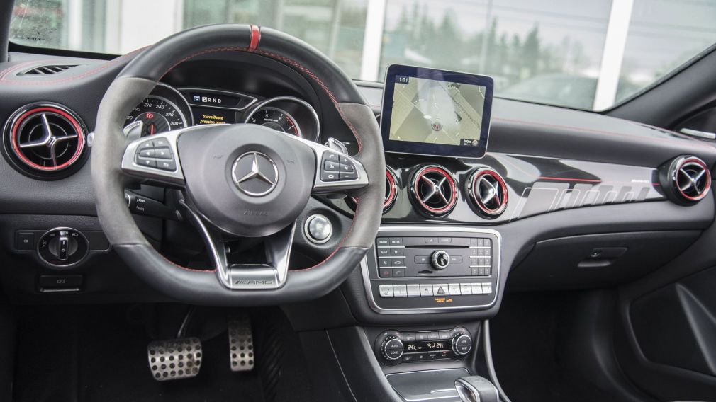 2018 Mercedes Benz CLA AMG 45, 4MATIC, 375HP, TOIT, GPS, RARE, AUBAIN #8