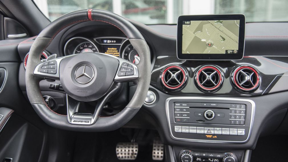 2018 Mercedes Benz CLA AMG 45, 4MATIC, 375HP, TOIT, GPS, RARE, AUBAIN #9