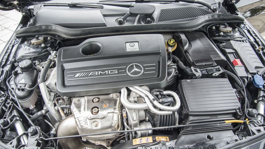 2018 Mercedes Benz CLA AMG 45, 4MATIC, 375HP, TOIT, GPS, RARE, AUBAIN #34