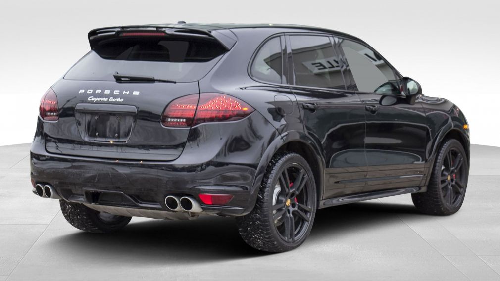 2013 Porsche Cayenne TURBO AWD, 500HP, CUIR, TOIT, GPS, BAS KM, RARE !! #6