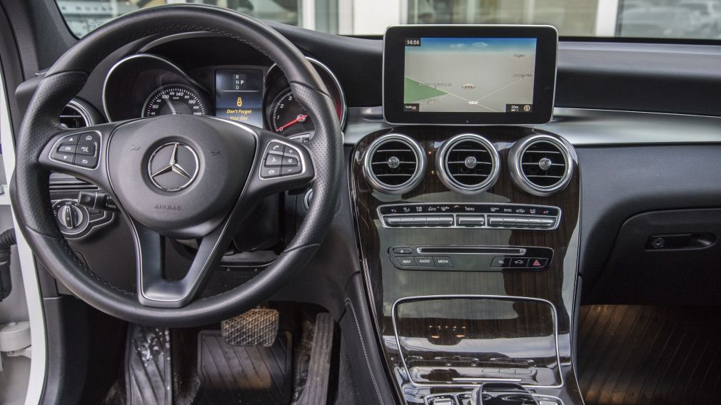 2017 Mercedes Benz GLC 300 4MATIC, CUIR, TOIT PANO, GPS, AUBAINE, BAS KM #8