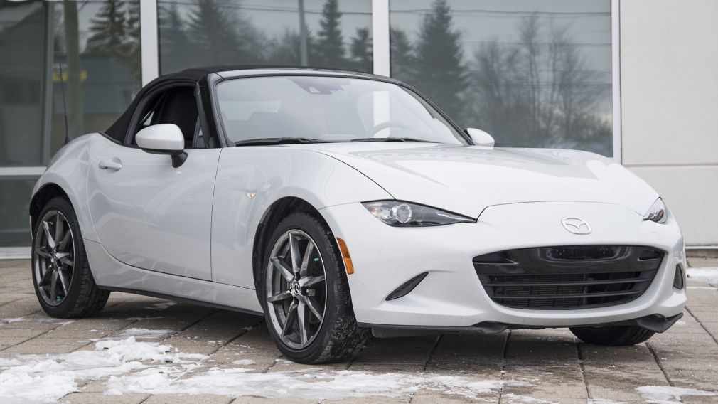 2016 Mazda MX 5 GT CONVERTIBLE, CUIR, GPS, 1 PROPRIO, BAS KM !!! #1