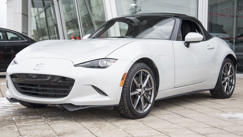 2016 Mazda MX 5 GT CONVERTIBLE, CUIR, GPS, 1 PROPRIO, BAS KM !!! #3