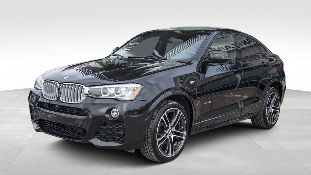 2015 BMW X4 XDRIVE 35i, AWD, TOIT, CUIR, GPS, BAS KM, AUBAINE #3