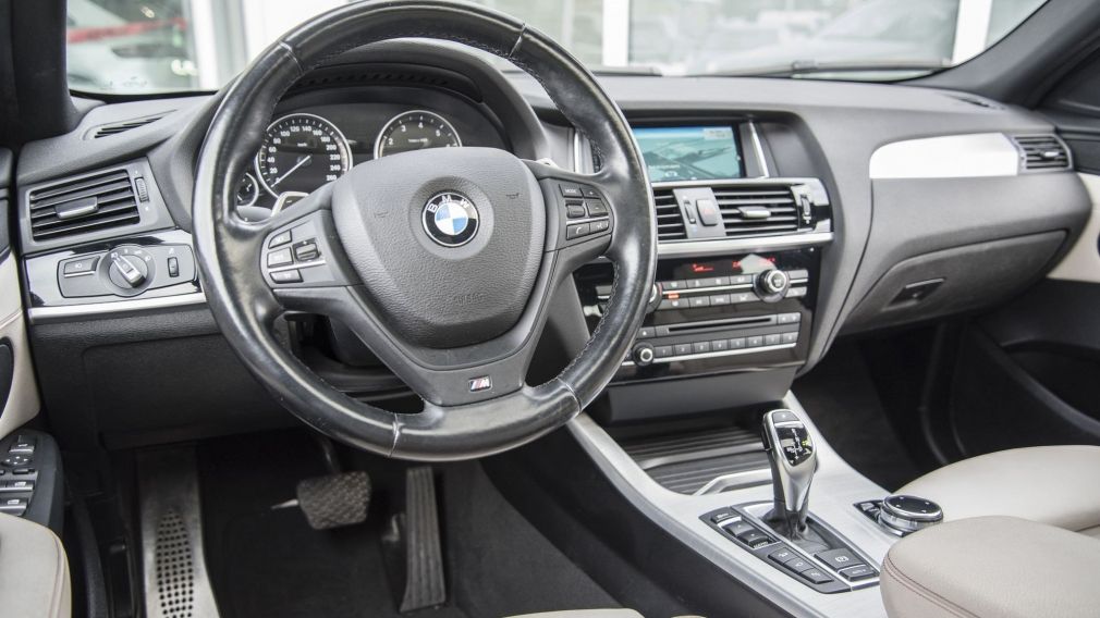 2015 BMW X4 XDRIVE 35i, AWD, TOIT, CUIR, GPS, BAS KM, AUBAINE #8