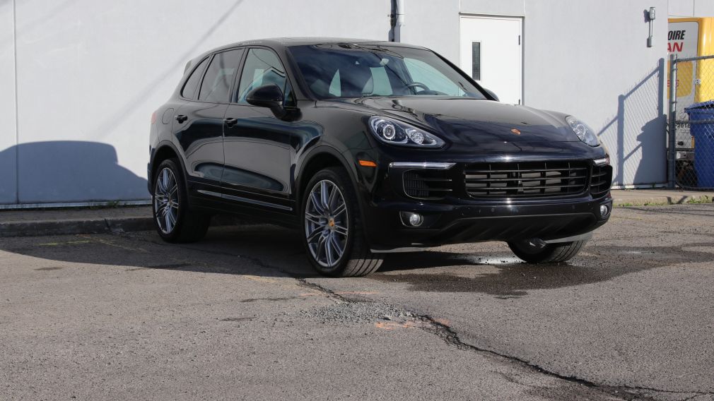 2017 Porsche Cayenne S AWD, CUIR, TOIT PANO, GPS, 1 PROPRIO, BAS KM !!! #1