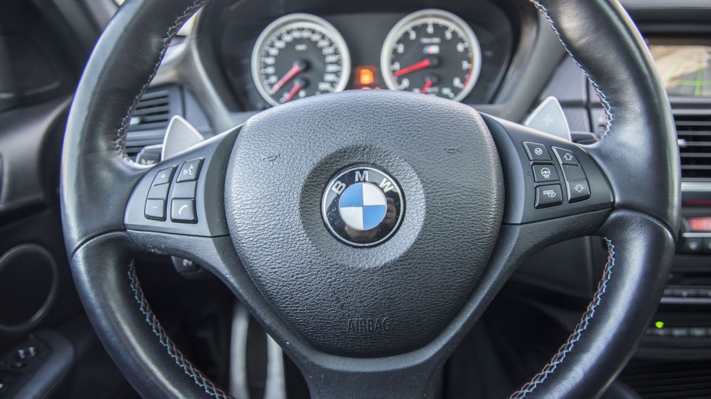 2013 BMW X6 M AWD, 555HP, CUIR, TOIT, GPS, BAS KM, AUBAINE!!! #11