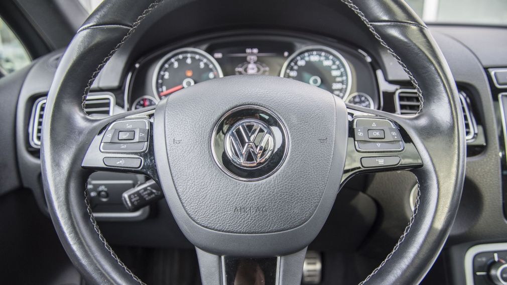 2017 Volkswagen Touareg Wolfsburg Edition, 4 MOTION, CUIR, TOIT, GPS, RARE #11