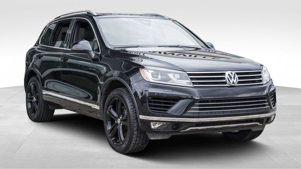 2017 Volkswagen Touareg Wolfsburg Edition, 4 MOTION, CUIR, TOIT, GPS, RARE #0