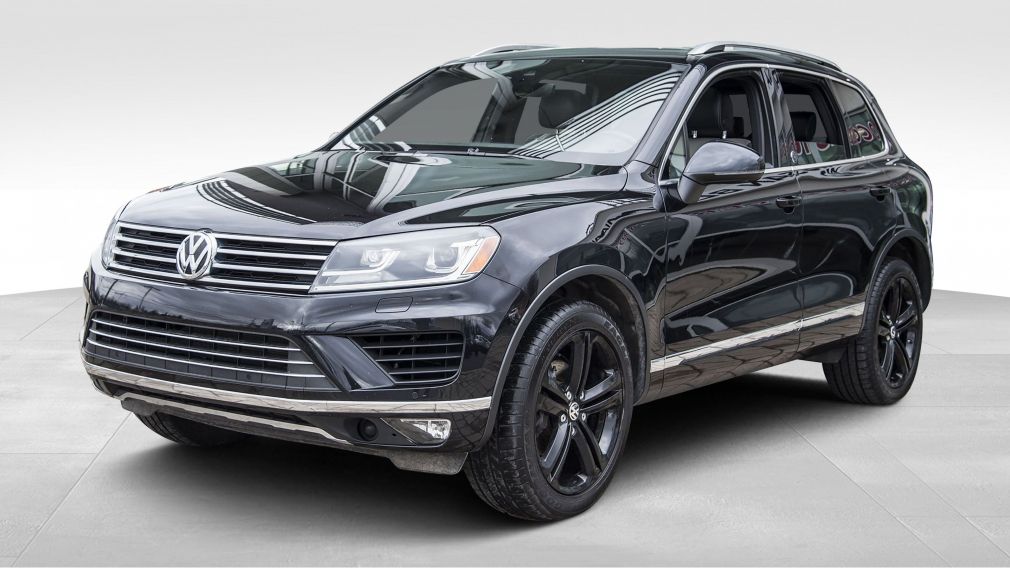 2017 Volkswagen Touareg Wolfsburg Edition, 4 MOTION, CUIR, TOIT, GPS, RARE #2