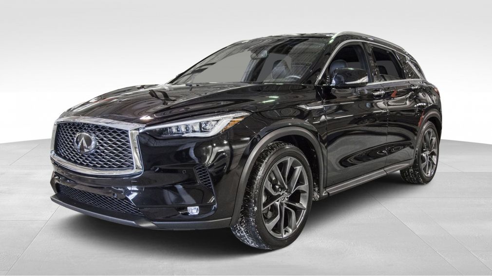 2019 Infiniti QX50 SENSORY AWD, CUIR, TOIT, GPS, COMME NEUF !!! #3