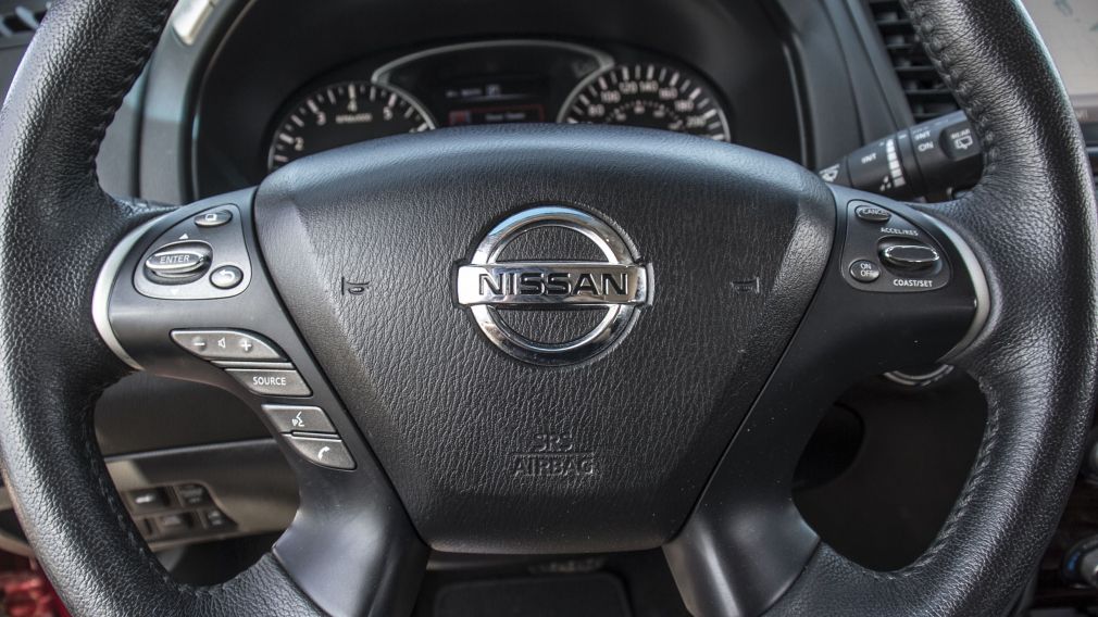 2016 Nissan Pathfinder SL PLATINUM DVD GPS PANO CUIR CAM 360 SYST BOSE #9