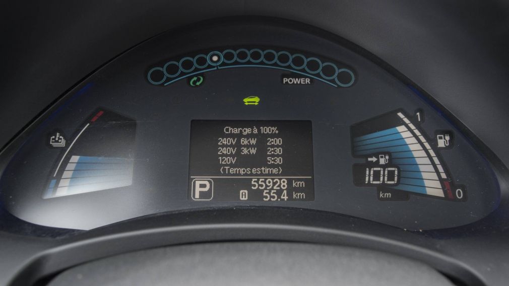 2016 Nissan Leaf S GR ELECTRIQUE AIR CLIM CAM RECUL #16