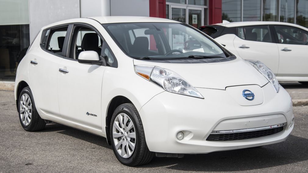 2015 Nissan Leaf S GR ELECTRIQUE AIR CLIM CAM RECUL BANC CHAUF #0