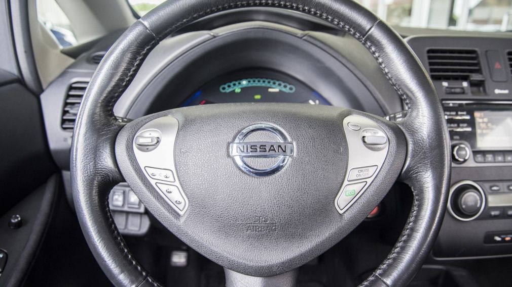 2015 Nissan Leaf S GR ELECTRIQUE AIR CLIM CAM RECUL BANC CHAUF #9