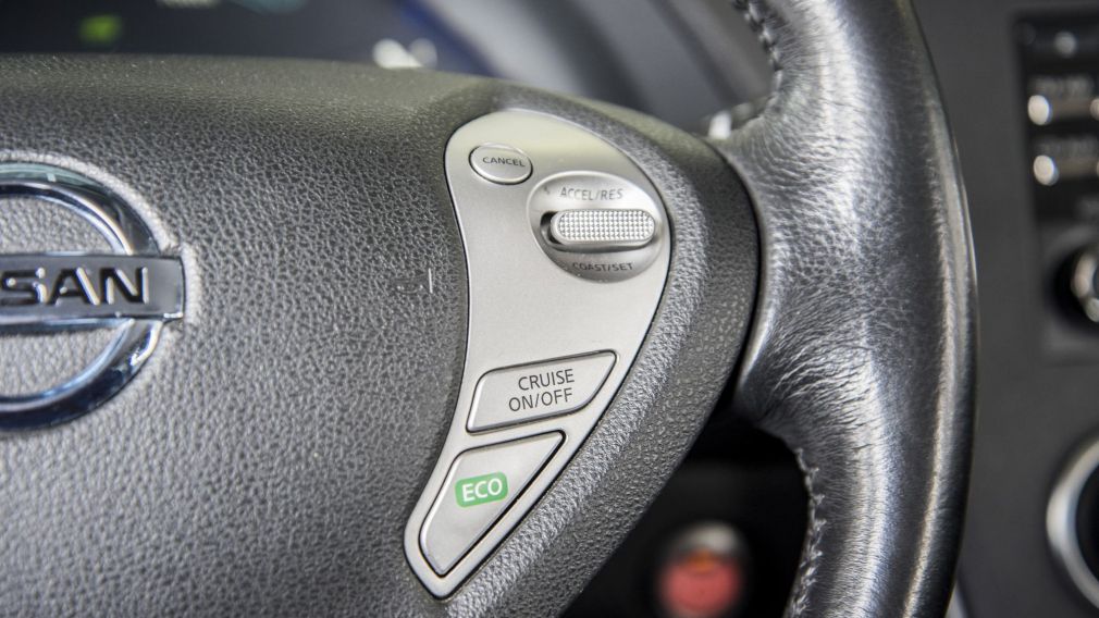 2015 Nissan Leaf S GR ELECTRIQUE AIR CLIM CAM RECUL BANC CHAUF #12