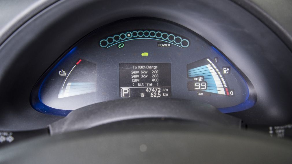 2015 Nissan Leaf S GR ELECTRIQUE AIR CLIM CAM RECUL BANC CHAUF #17