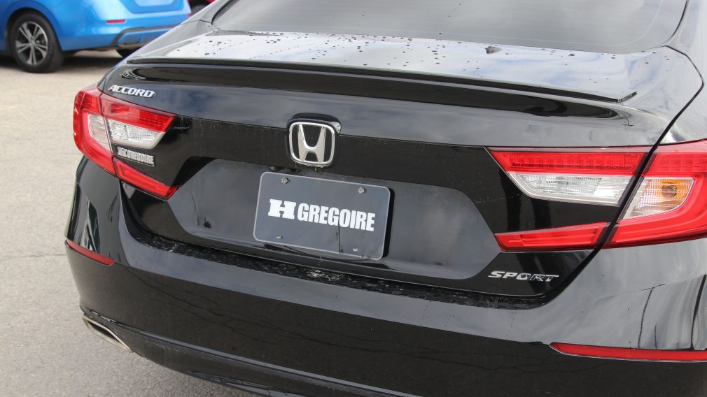 2019 Honda Accord HONDA ACCORD SPORT MANUEL CUIR #9