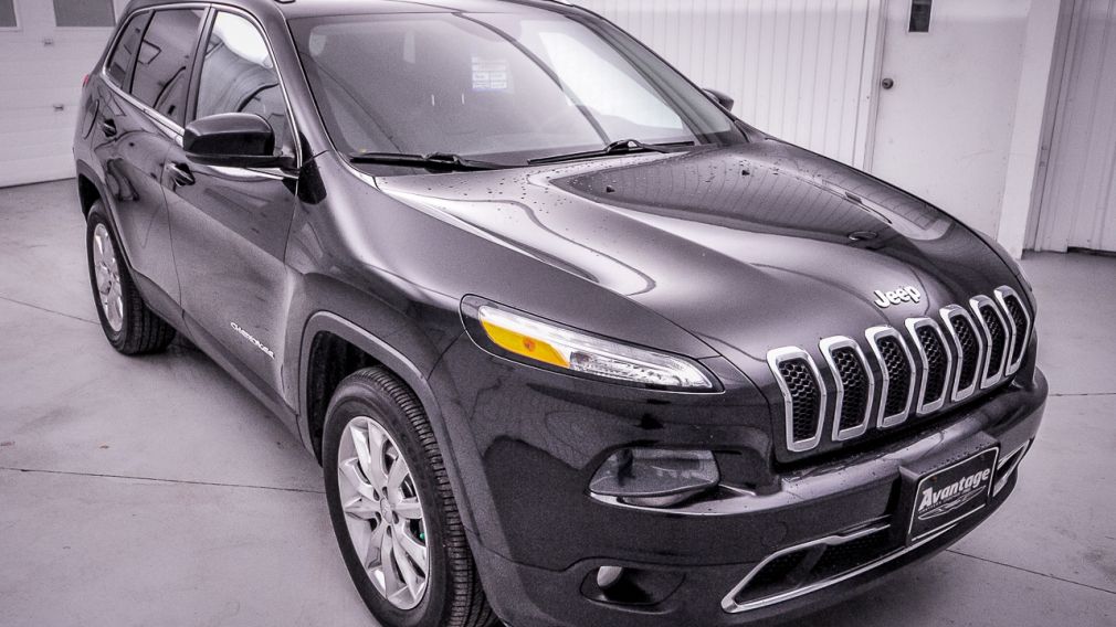 2014 Jeep Cherokee Limited - CUIR - TOIT PANORAMIQUE - MAGS - CAM REC #0