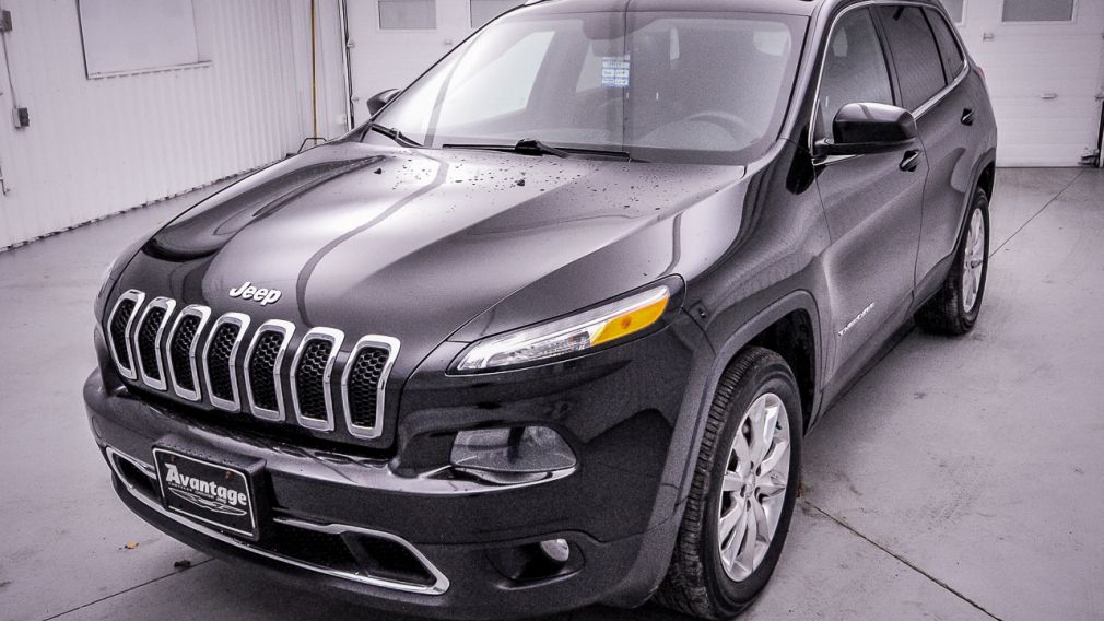 2014 Jeep Cherokee Limited - CUIR - TOIT PANORAMIQUE - MAGS - CAM REC #2