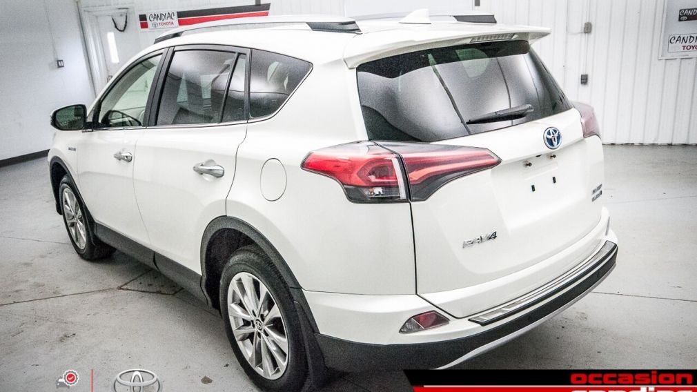 2018 Toyota Rav 4 Hybrid Limited * AWD * mags * toit * nav * cuir te #8